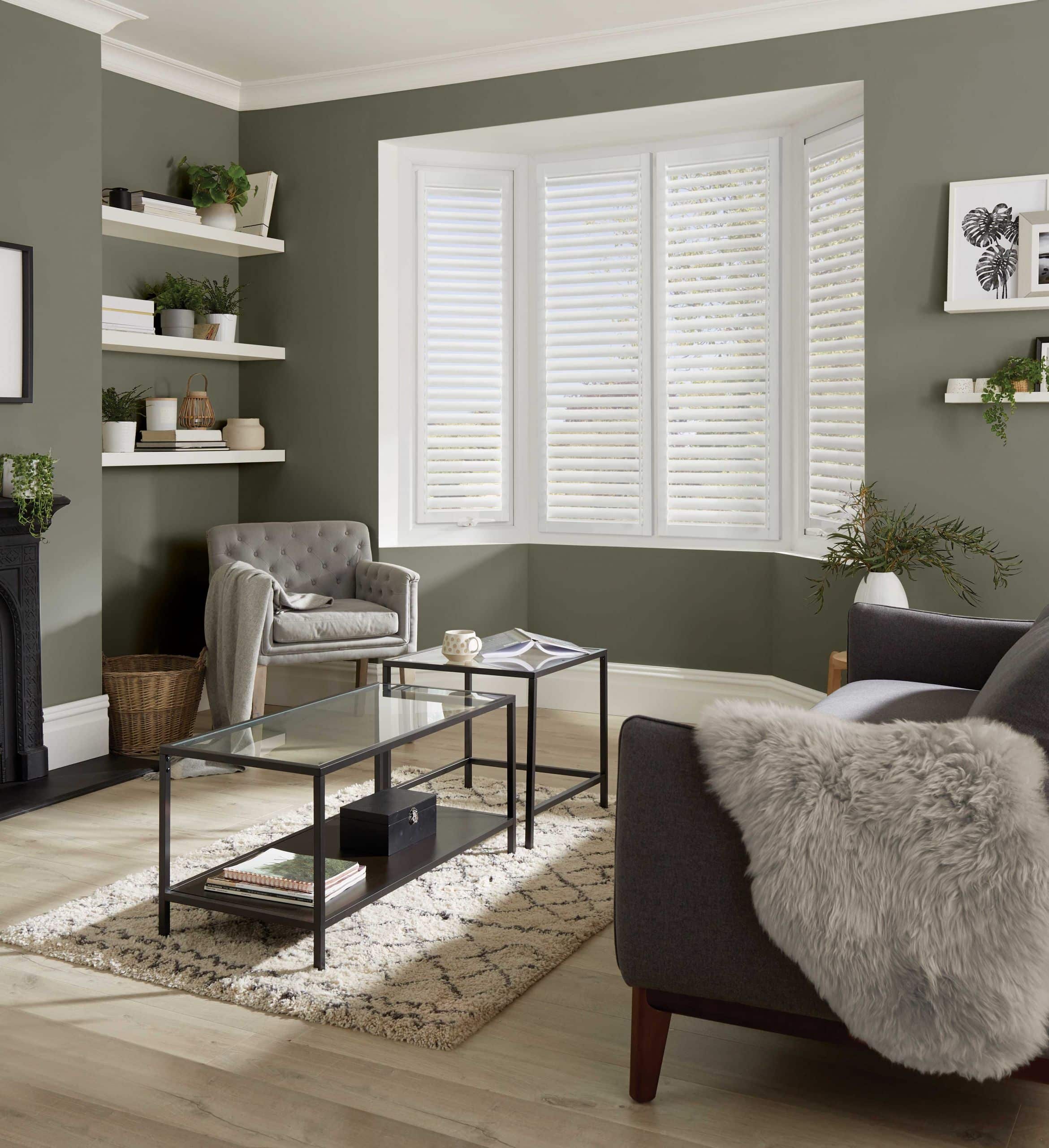 LL 2023 Perfect Fit Shutters Lite Cotton White Rebate Liv Web Blinds, Shutters & Awnings Warwickshire - Shady Blinds & Shutters Nuneaton