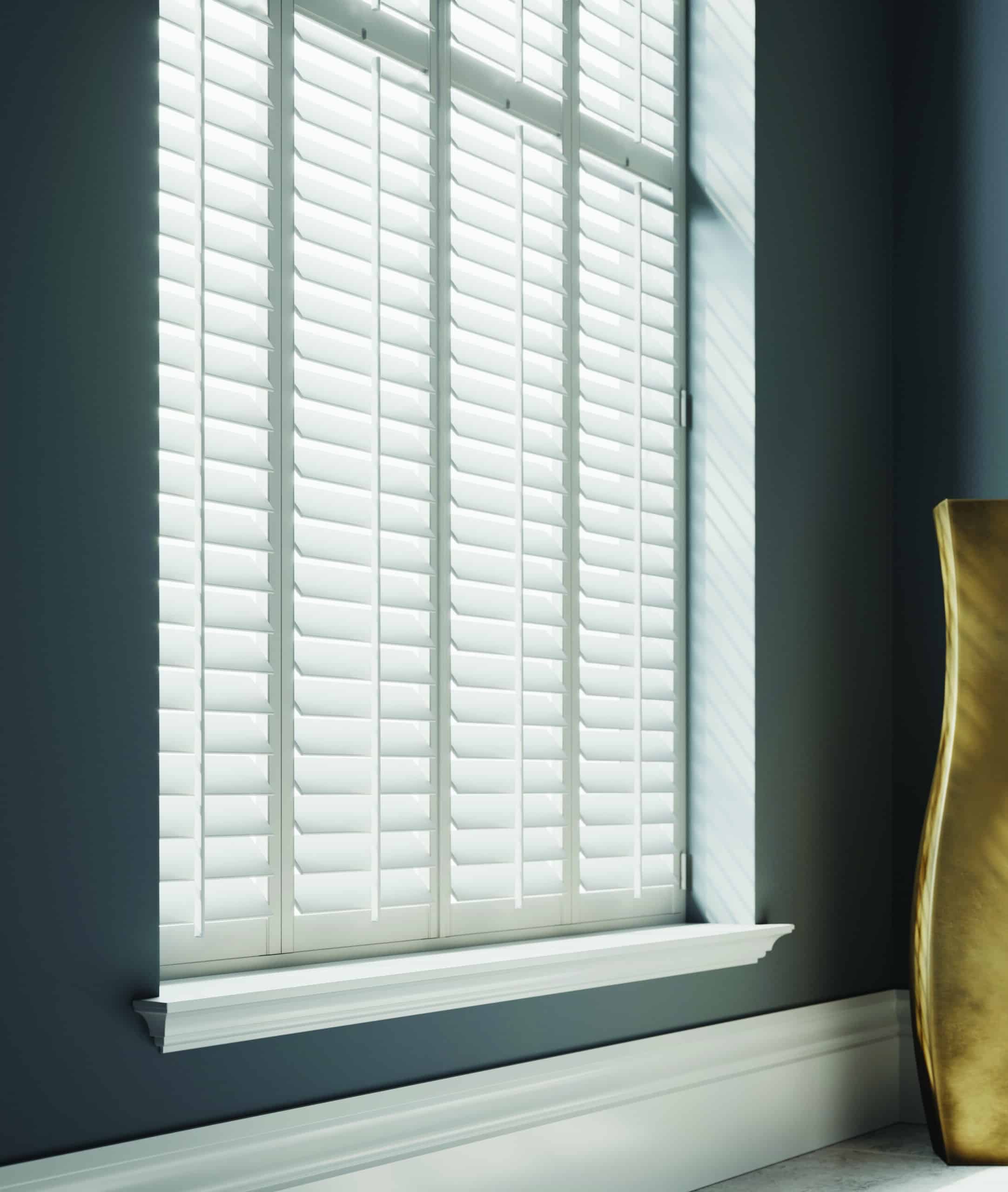 Madison Full Height 89mm Soft White Blinds, Shutters & Awnings Warwickshire - Shady Blinds & Shutters Nuneaton