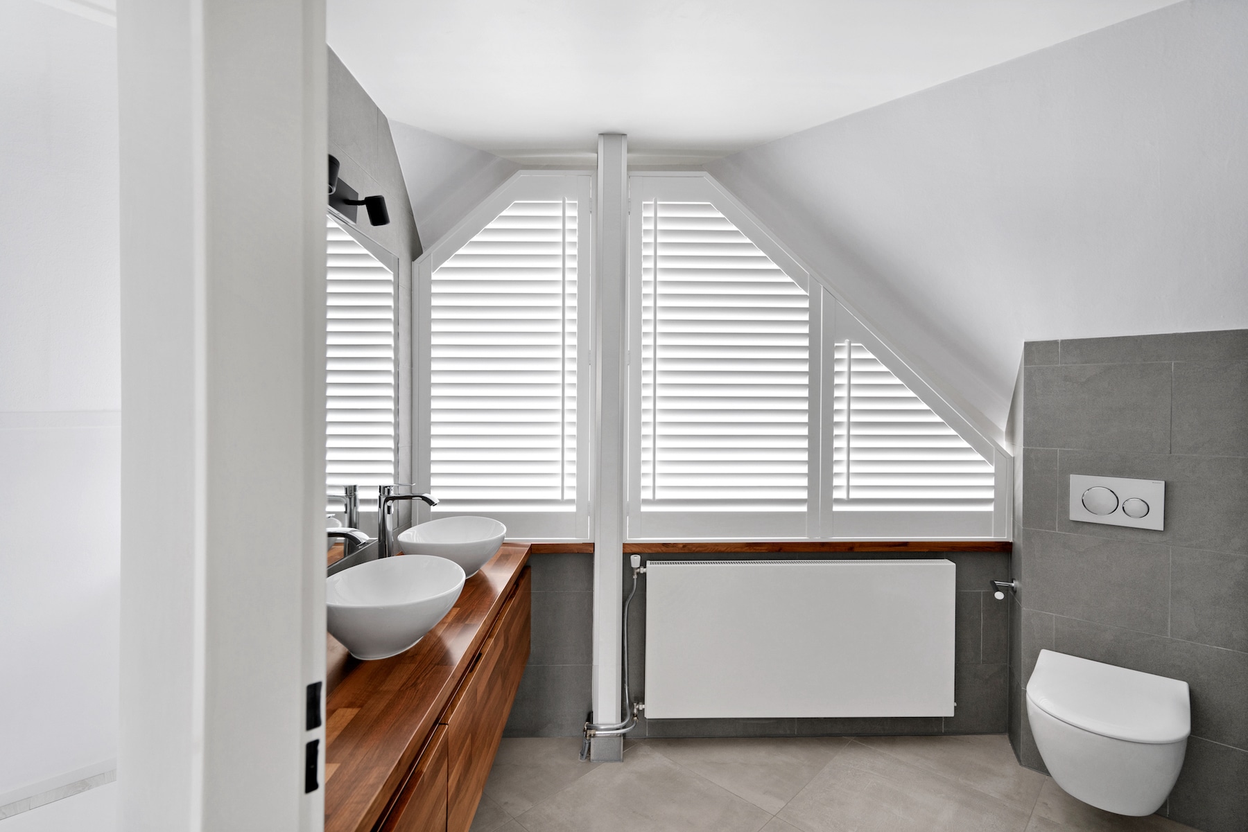 MYT Shaped Panel Raked Blinds, Shutters & Awnings Warwickshire - Shady Blinds & Shutters Nuneaton